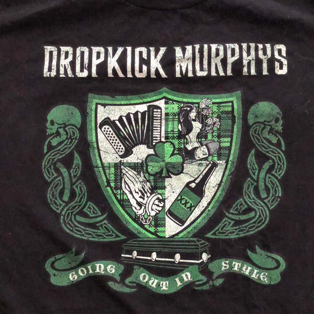 Dropkick Murphys 2011 Tour Shirt